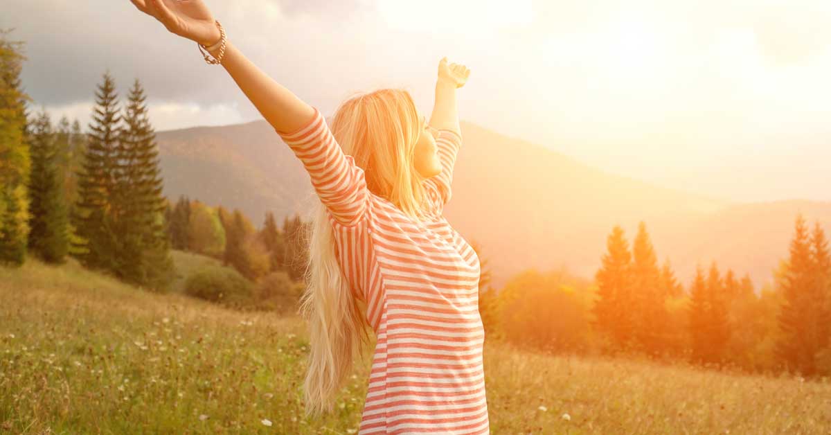 Healing outdoor wellness therapy with sunlight, nature, and relaxation in wellness clinic in MA.