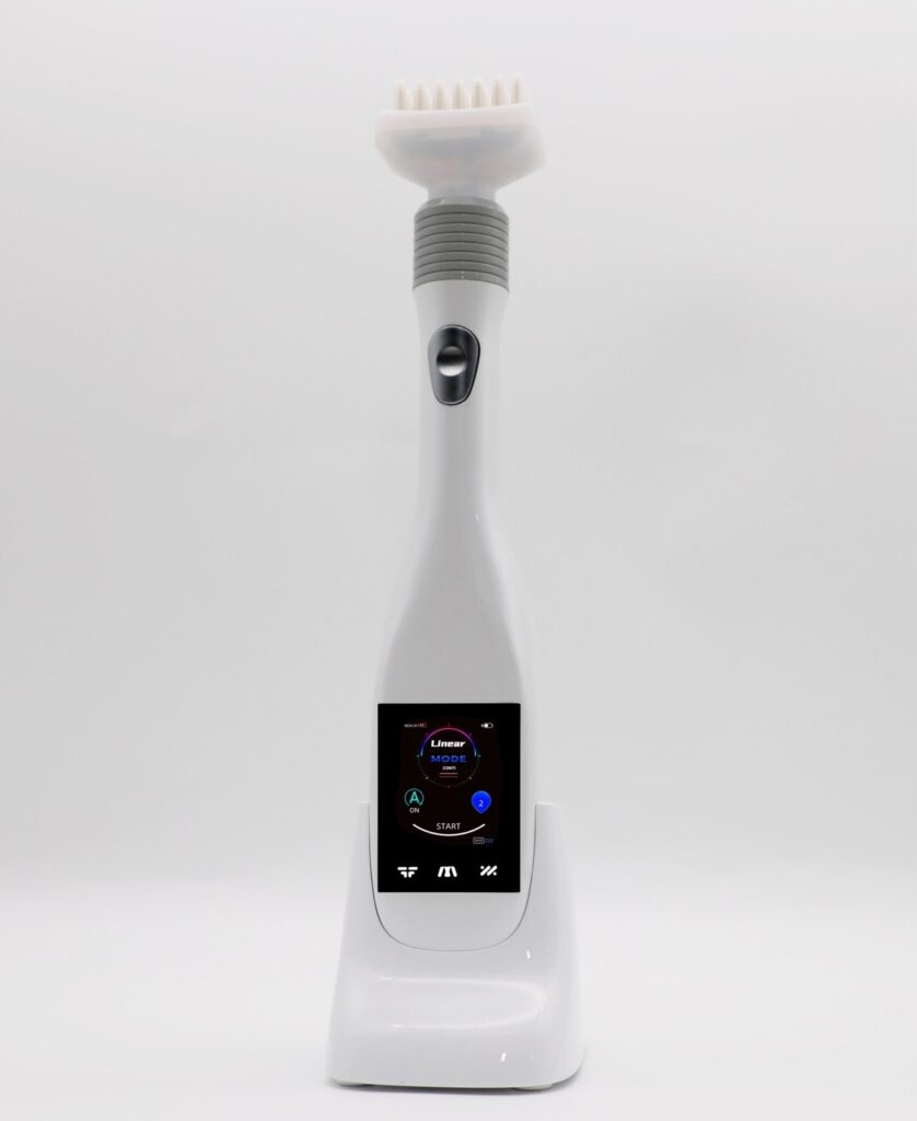 A modern IV drip machine used at The Wellness Drip INC for hydration and wellness treatments to boost energy and overall health.